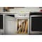 Rev-A-Shelf Steel, White, 0.75 in W, 18 in H, 20 in D, 19.66 in L, White 597-18-52 - alternate 3
